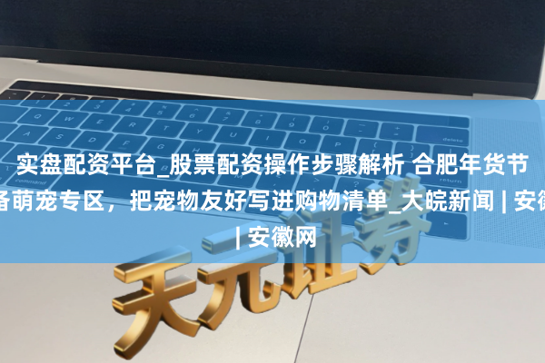实盘配资平台_股票配资操作步骤解析 合肥年货节设备萌宠专区，把宠物友好写进购物清单_大皖新闻 | 安徽网