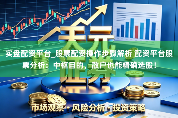 实盘配资平台_股票配资操作步骤解析 配资平台股票分析：中枢目的，散户也能精确选股！